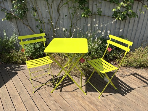 Fermob new table and chairs - new,